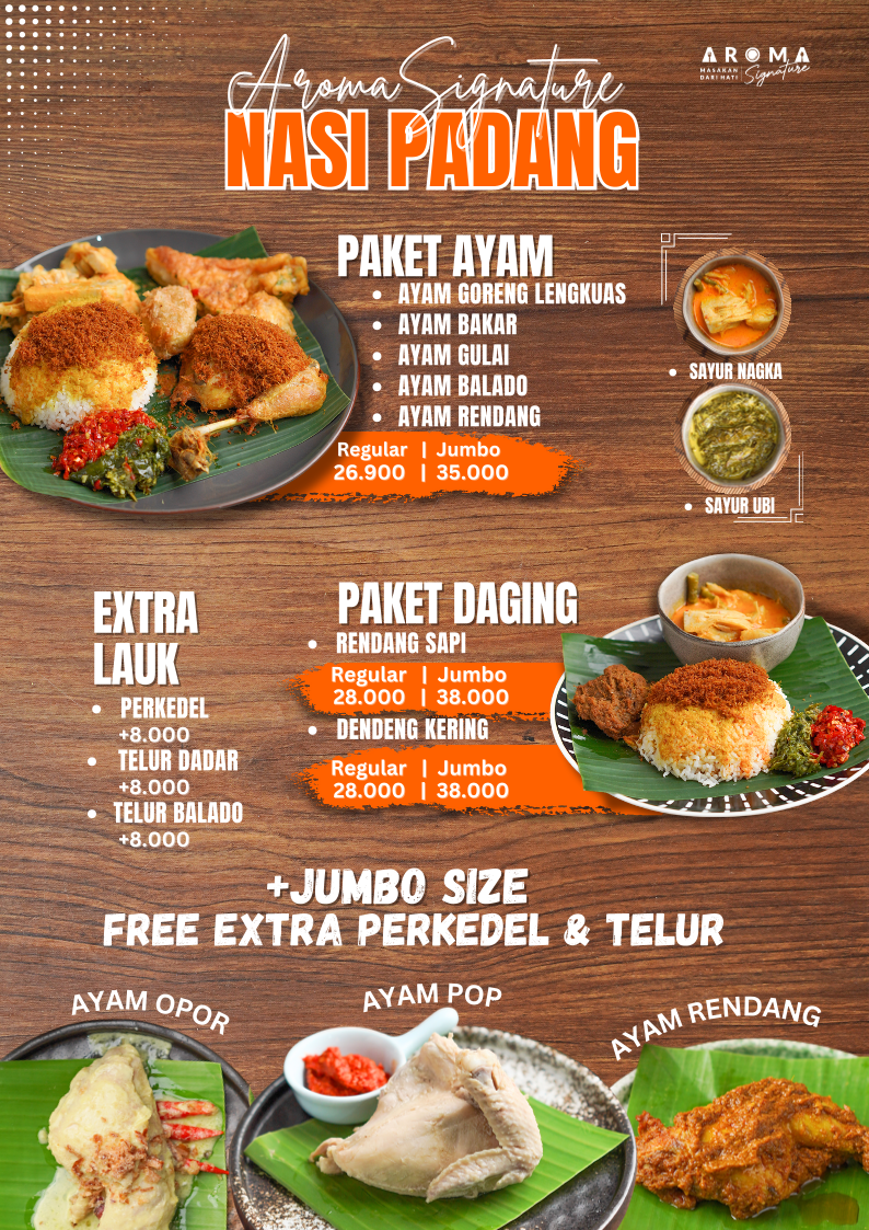 Aroma Signature Menu - Image 2