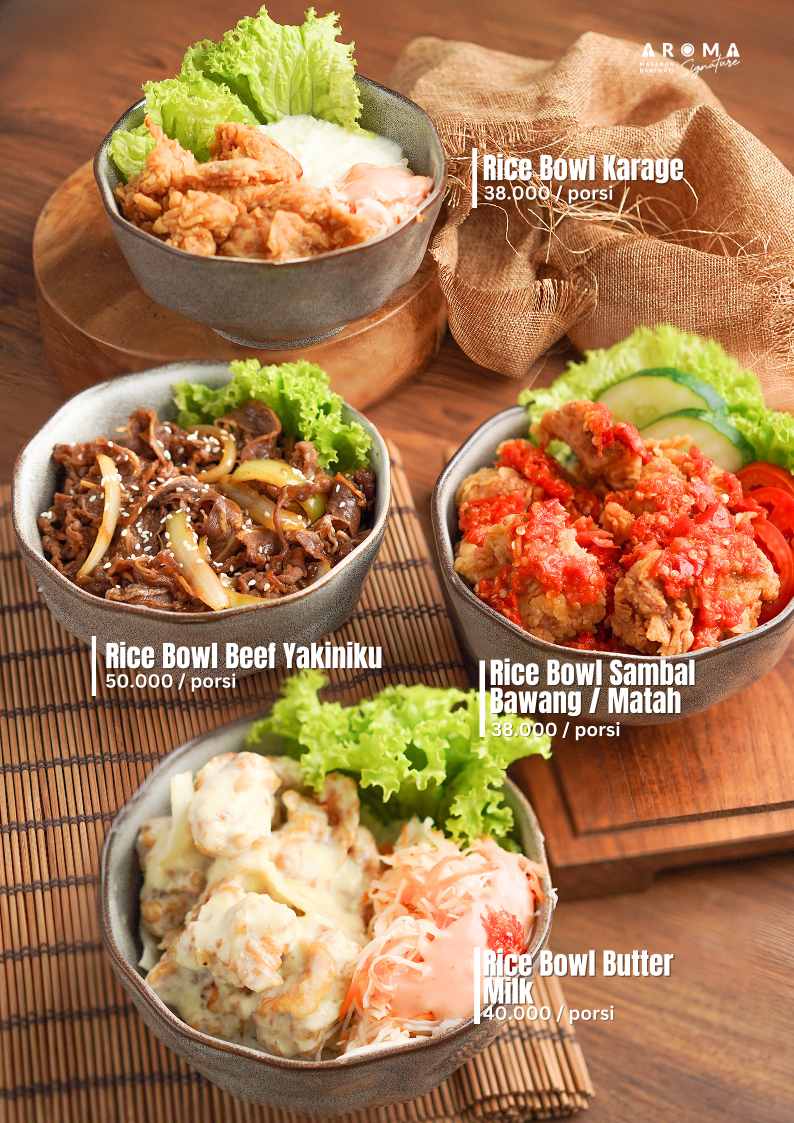 Aroma Signature Menu - Image 4